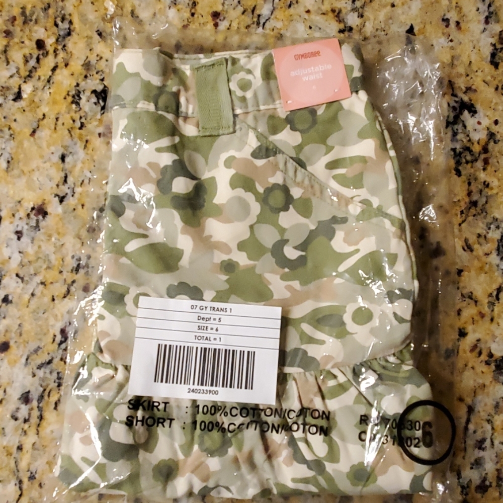 Gymboree Camo skort